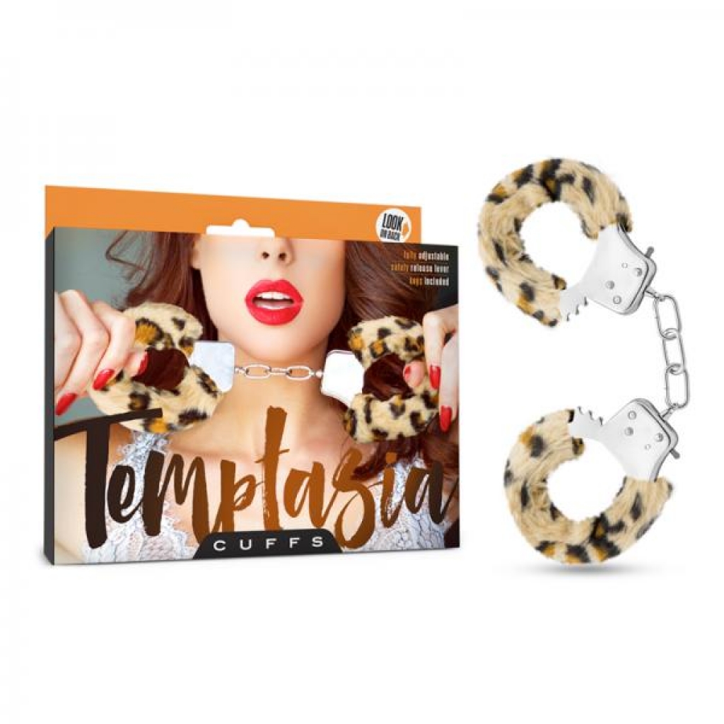 Temptasia Cuffs - Leopard Print