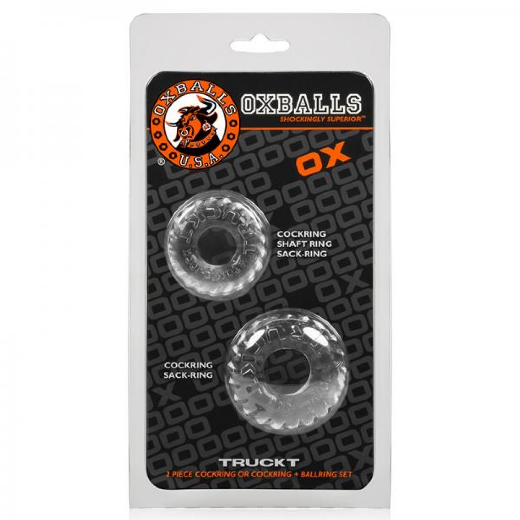 Oxballs Truckt Cockring - Clear