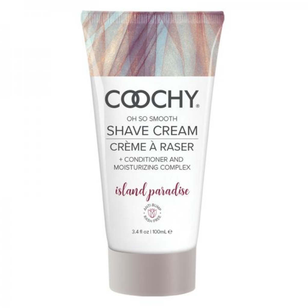 Coochy Shave Cream - Island Paradise, 3.4oz