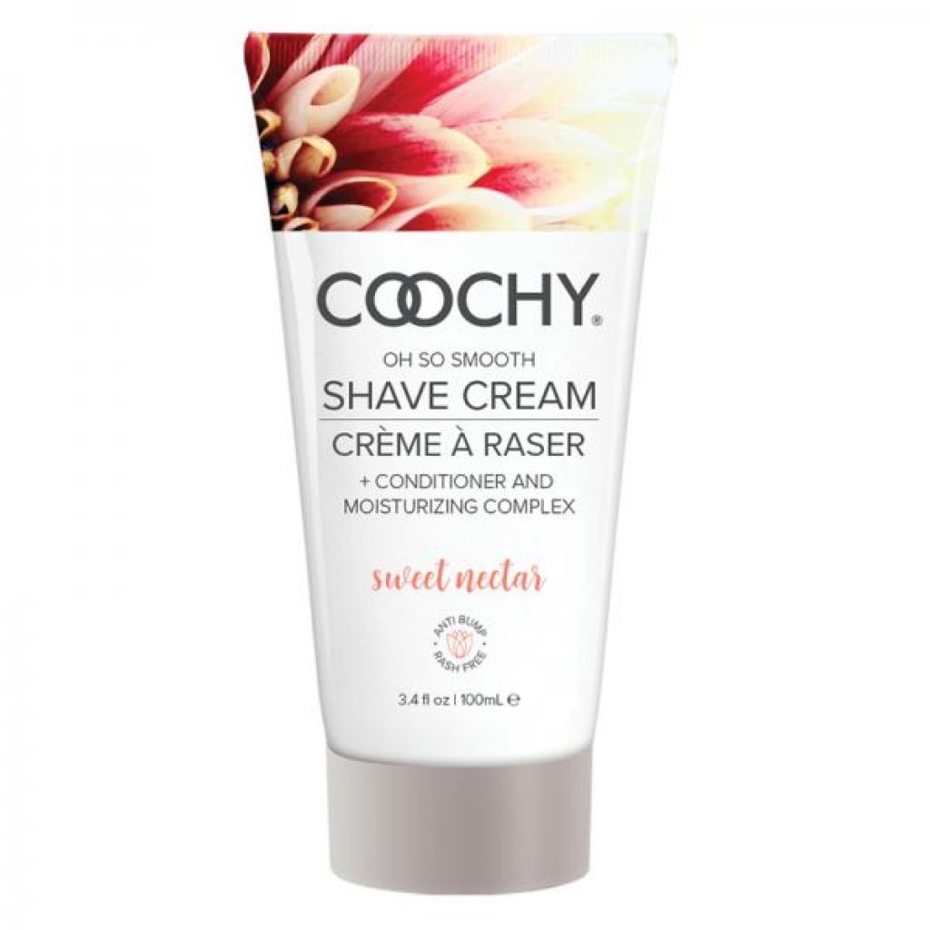 Coochy Shave Cream Sweet Nectar - 3.4oz