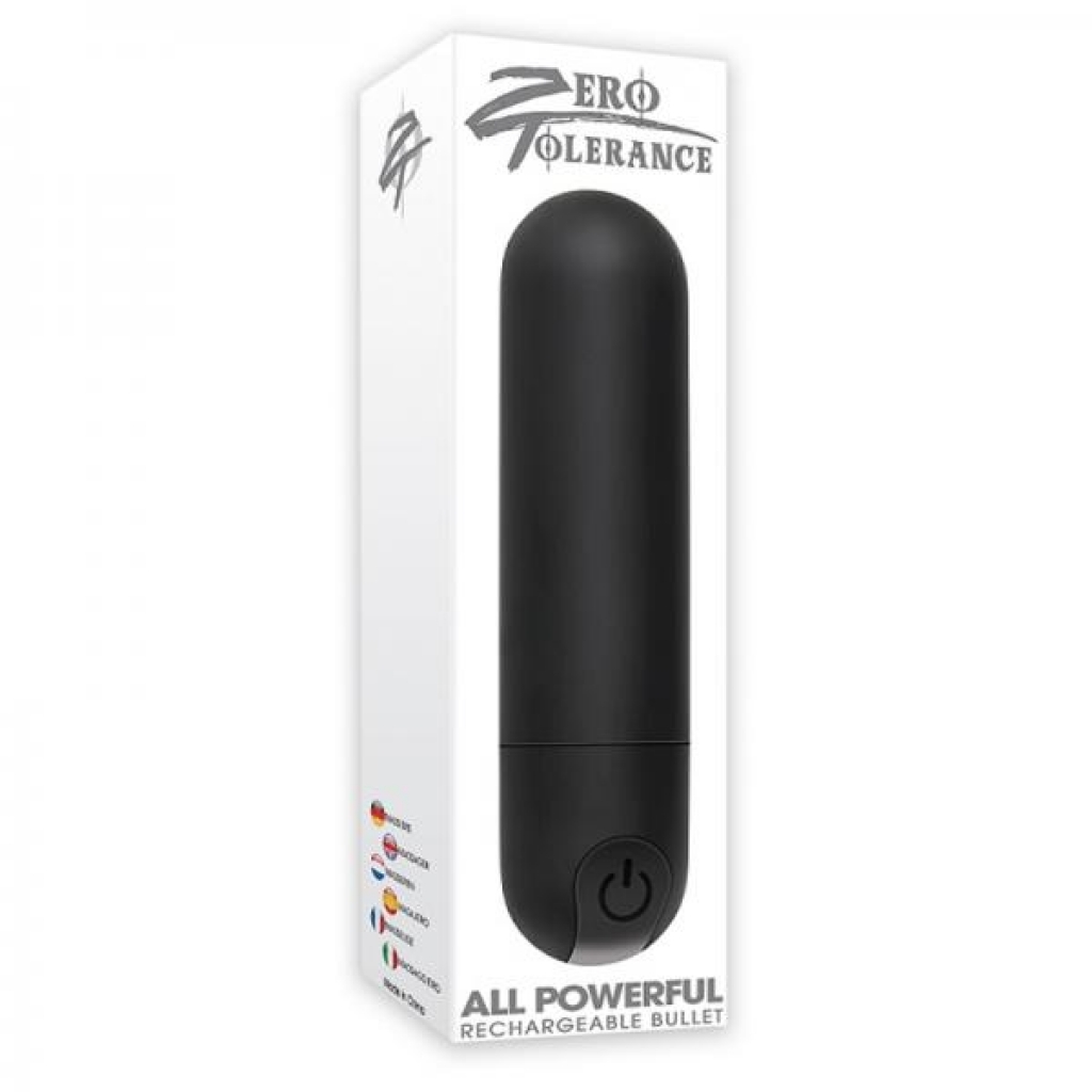 Zero Tolerance All Powerful Rechargeable Bullet: Compact Pleasure