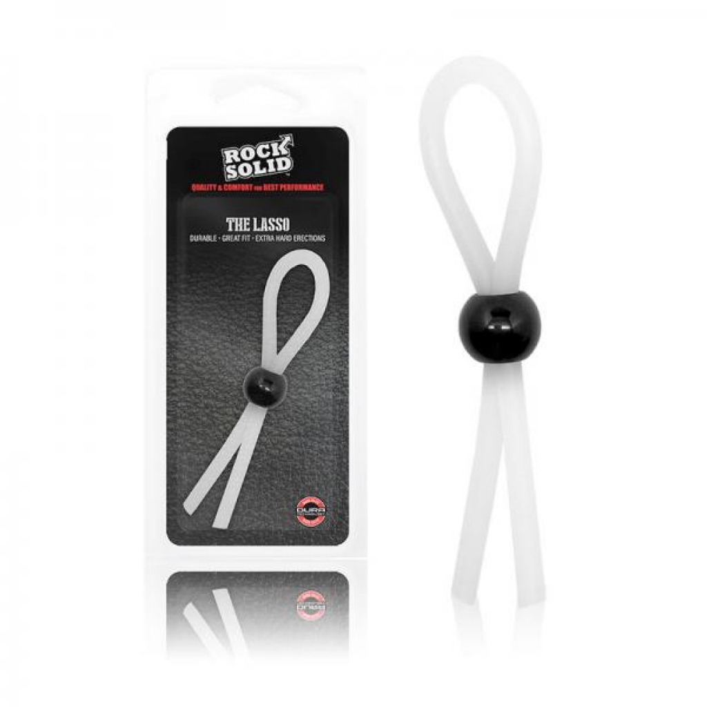 Rock Solid Lasso Single Lock - Adjustable Translucent White