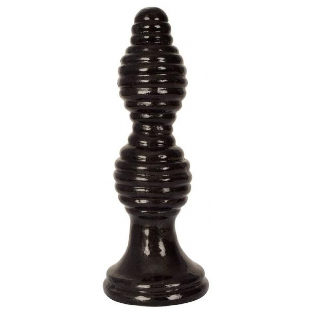 Royal Hiney Red The Queen - Black Butt Plug