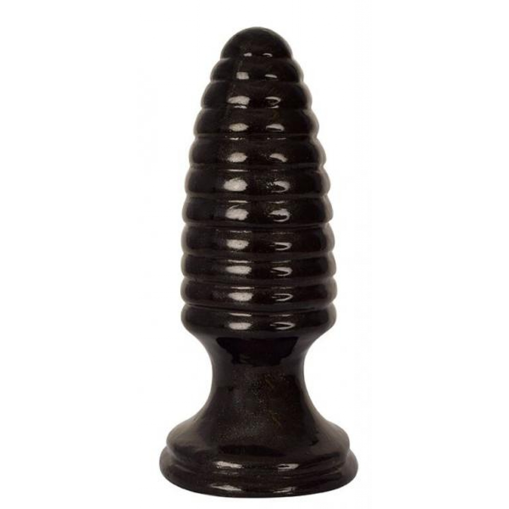 Royal Hiney Red - The Marshal Black Butt Plug