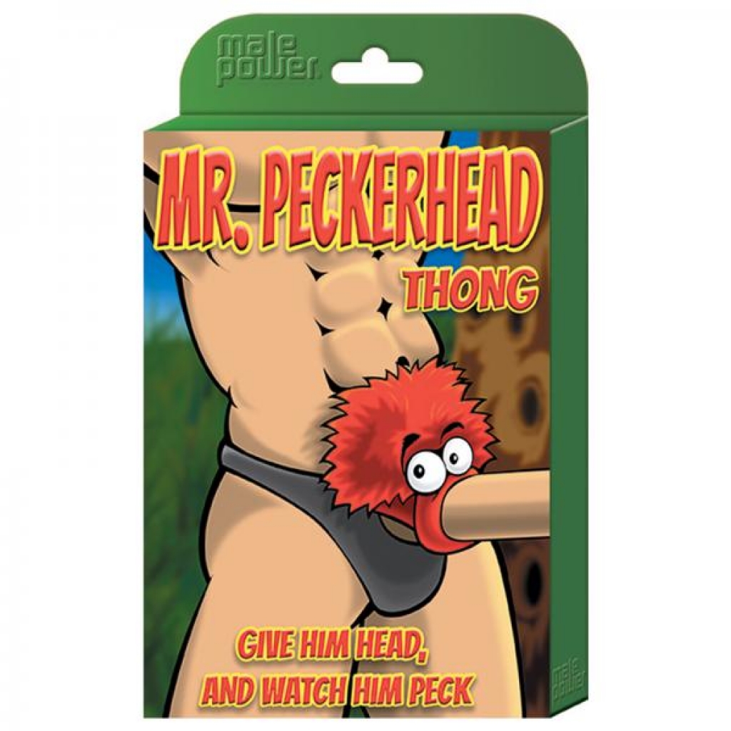 Male Power Novelty Mr. Peckerhead Thong