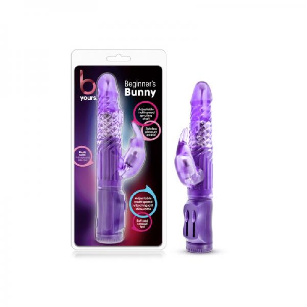 B Yours Beginner's Bunny Vibrator - Purple