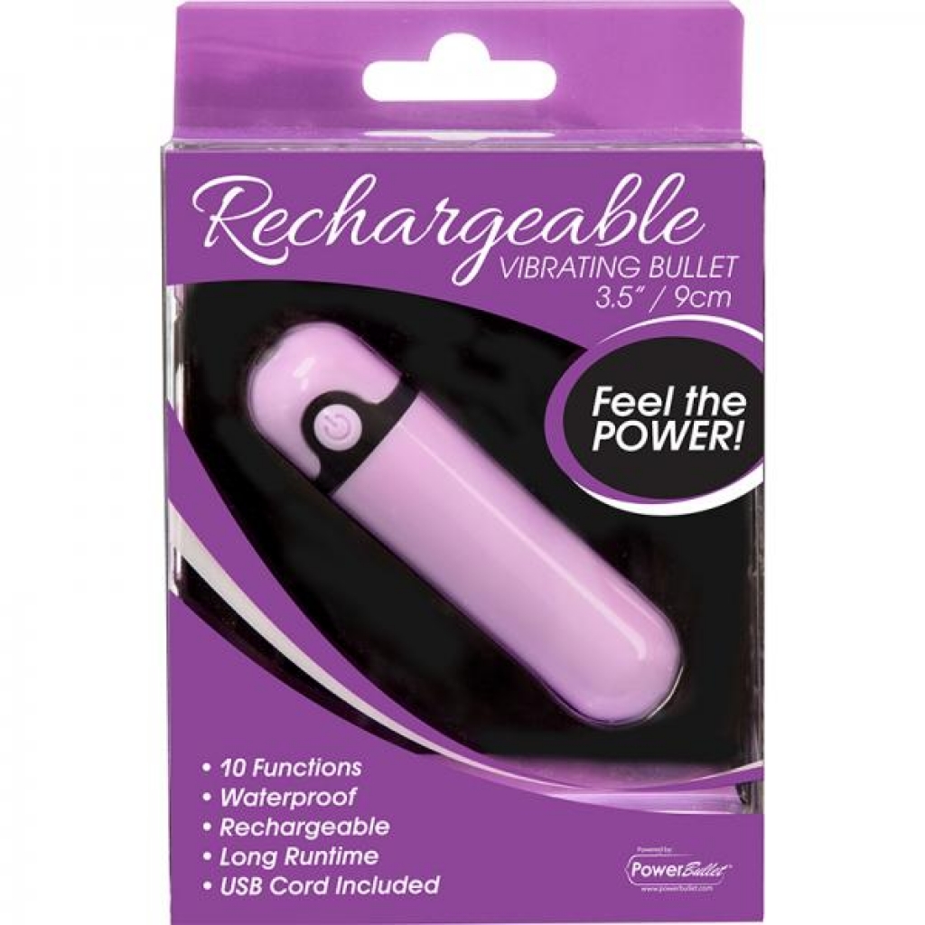 Simple and True Rechargeable Bullet - Purple