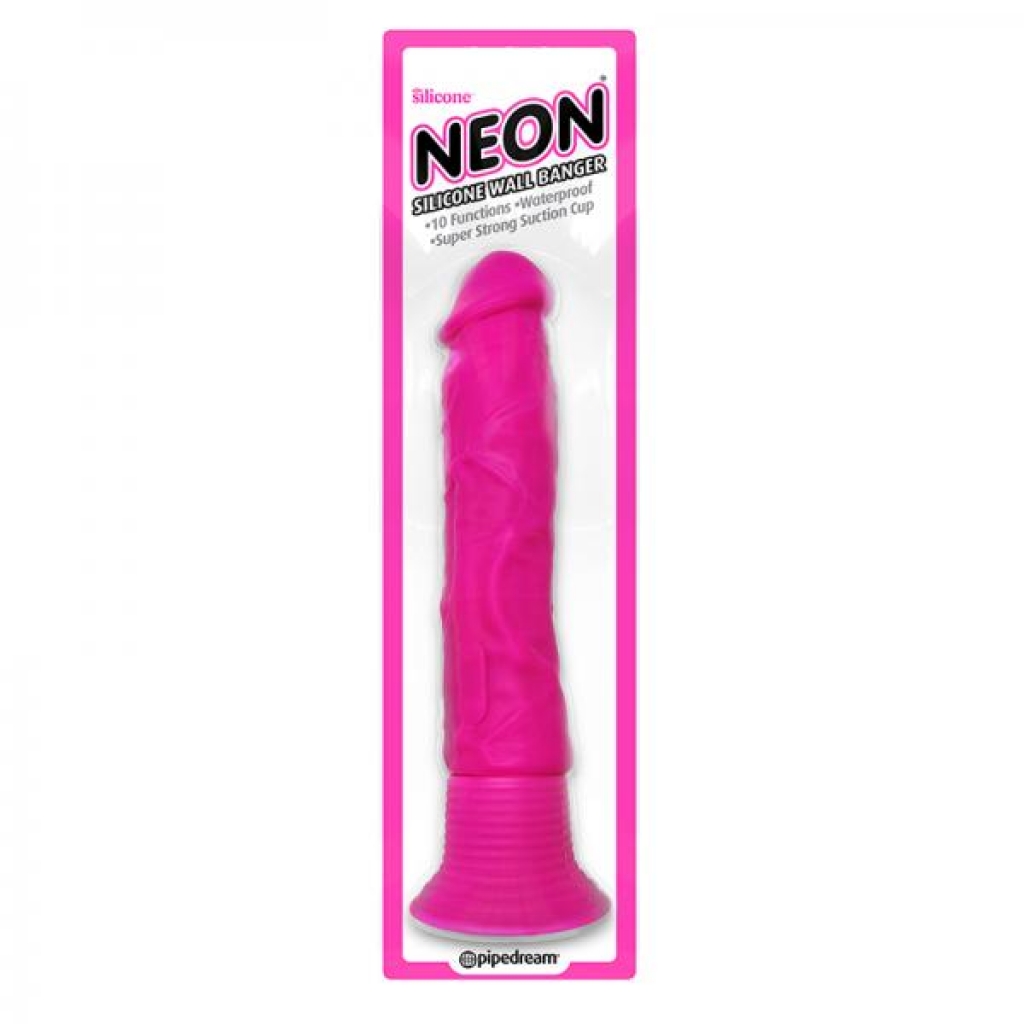 Neon Silicone Wall Banger: Pink