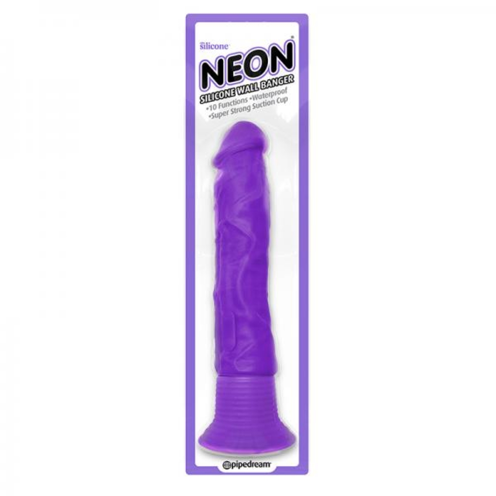 Neon Silicone Wall Banger - Purple