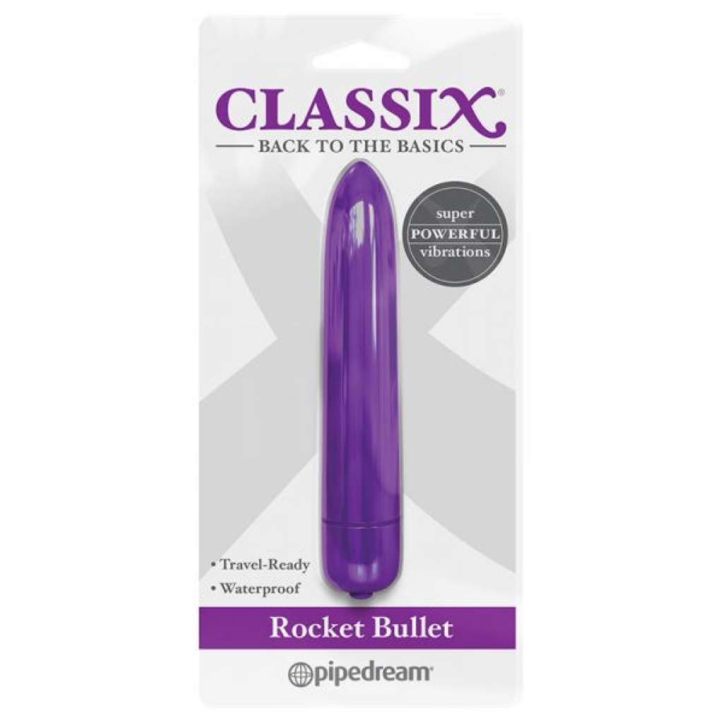 Classix Rocket Bullet Vibrator in Purple