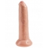 King Cock 9-Inch Uncut Dildo - Beige