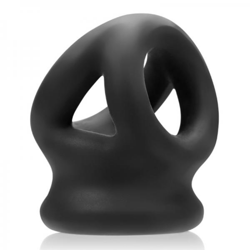 Oxballs Tri-Squeeze Cocksling & Ball Stretcher - Black Ice