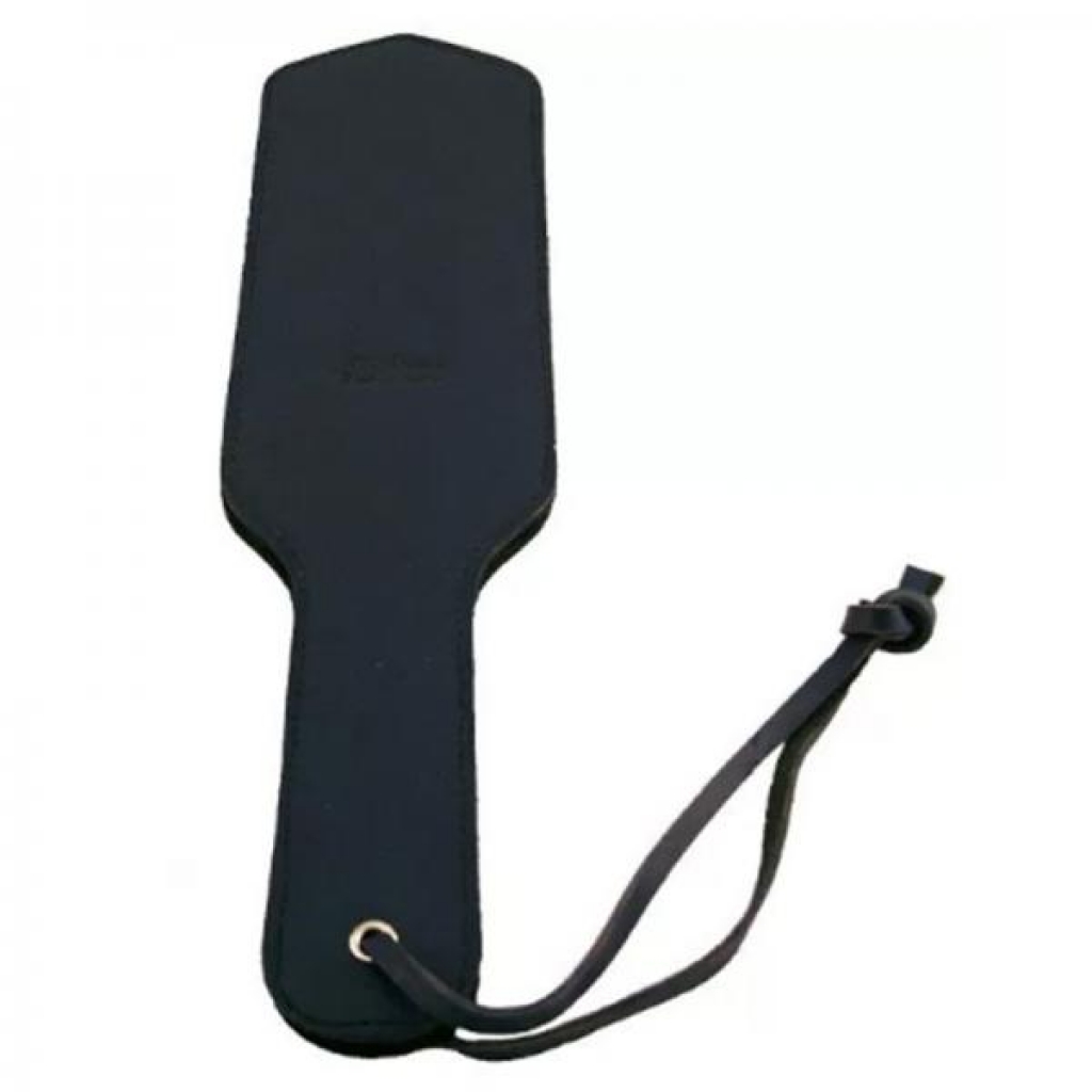 Rouge Double-Sided Leather Paddle - Black