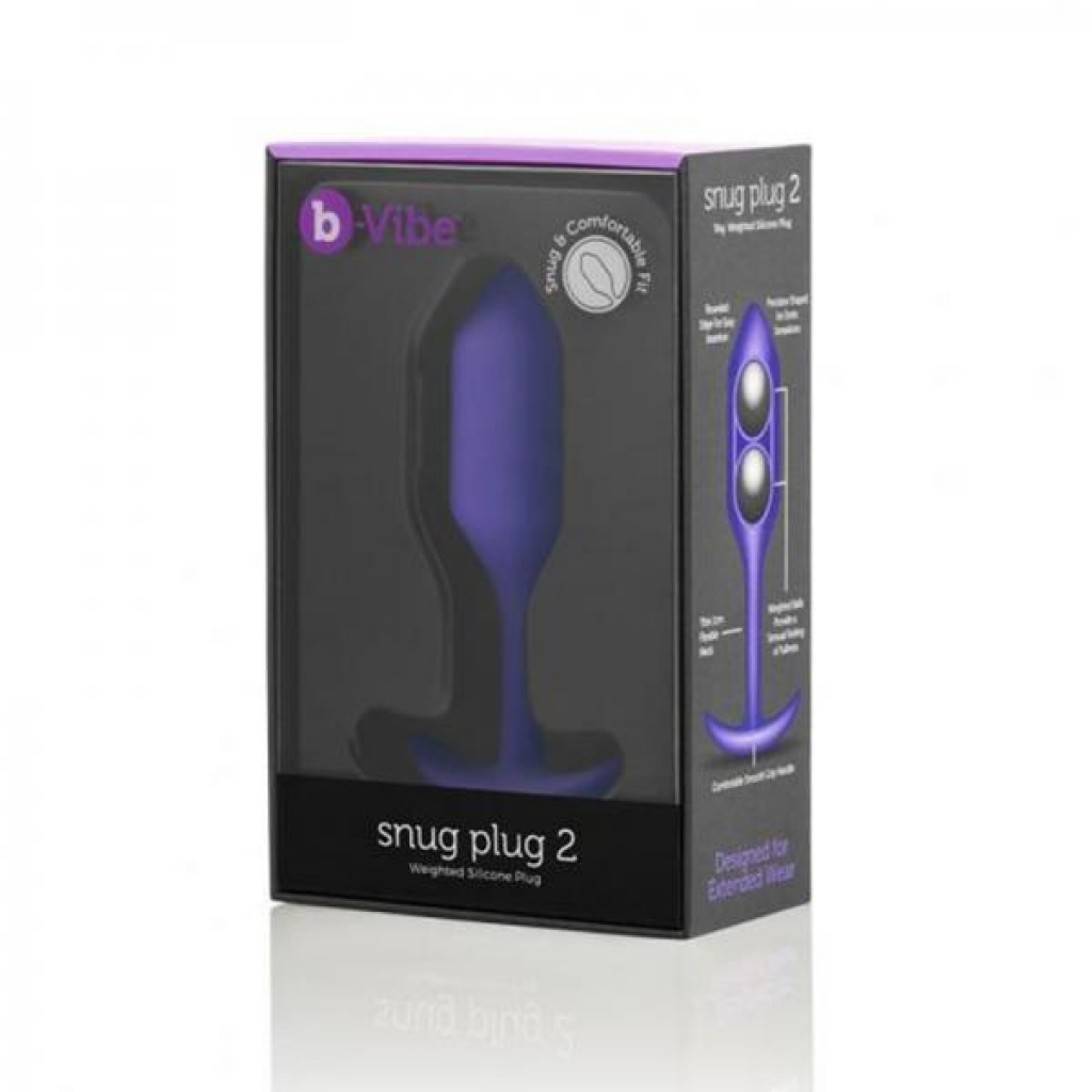 B-vibe Snug Plug 2 - Discreet Mediated Pleasure