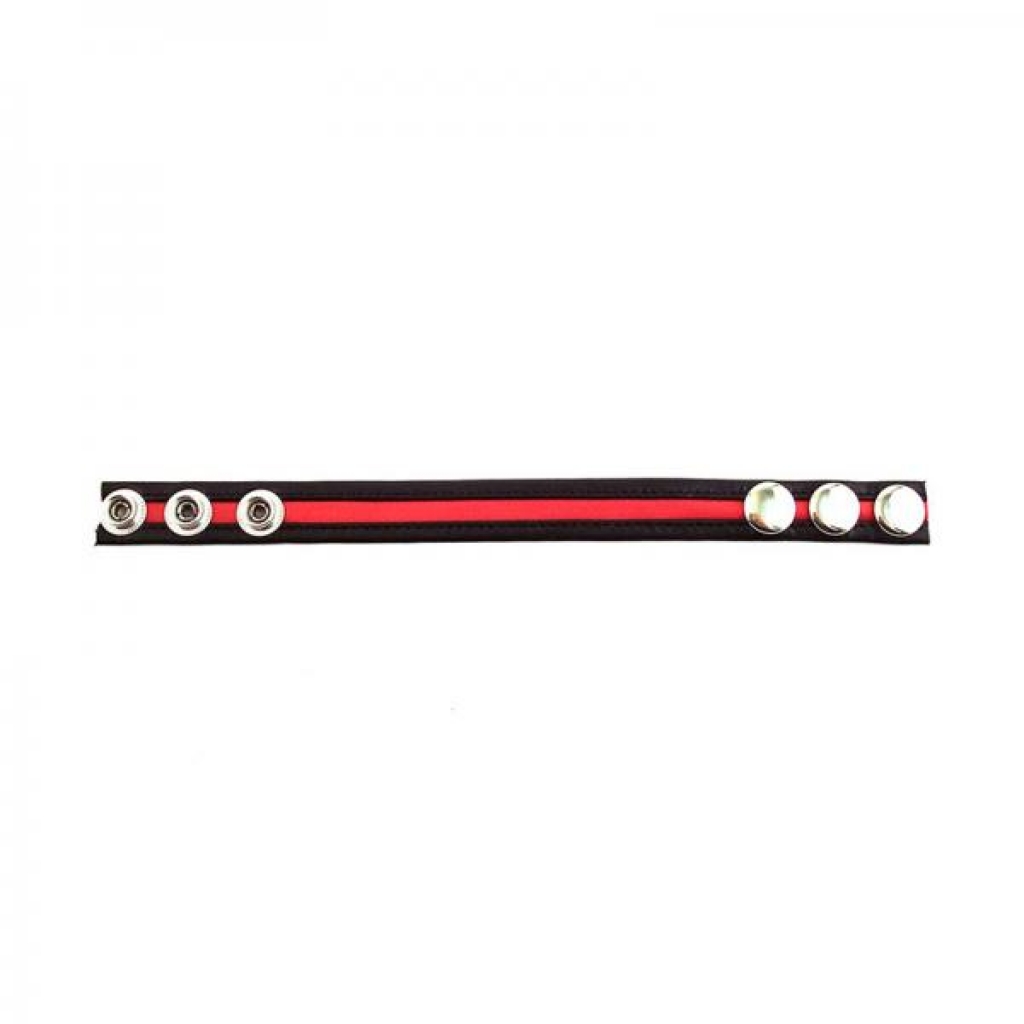 Rouge Cock Strap - Black/Red