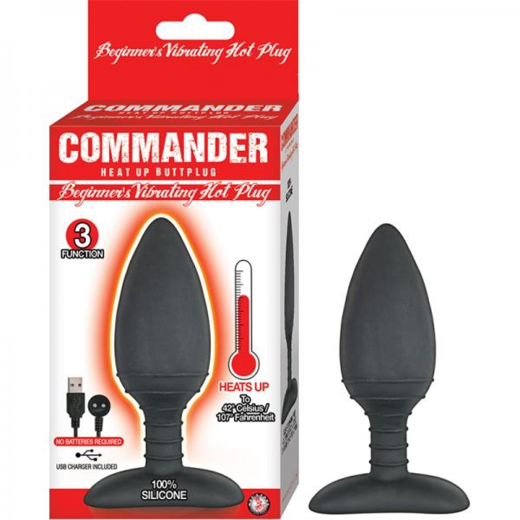 Commander Beginner Vibrating Hot Plug - Heats Up to 107°F