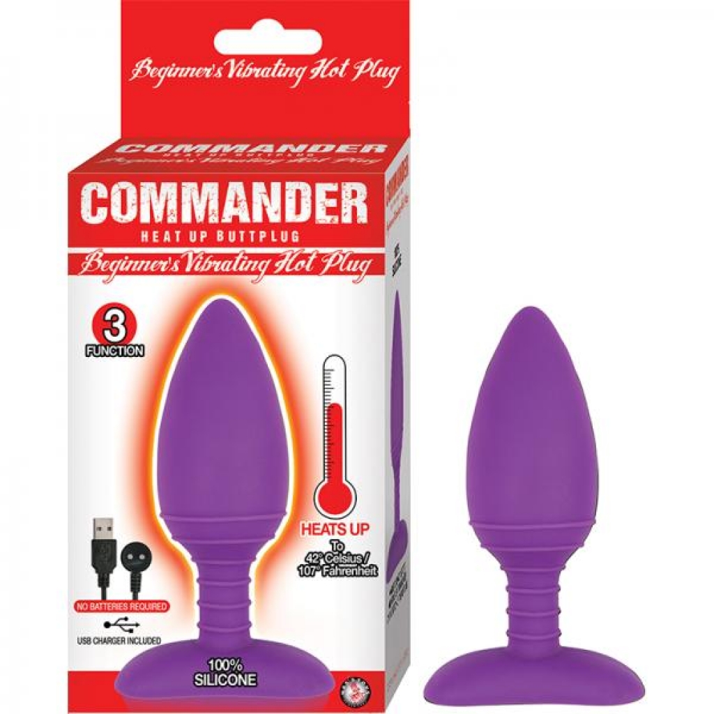 Commander Beginner Vibrating Hot Plug - Heating Magnetic Charging