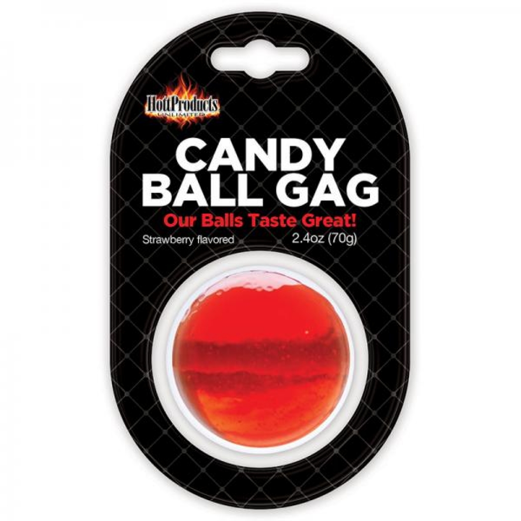 Delicious Strawberry Ball Gag - Sweet and Fun