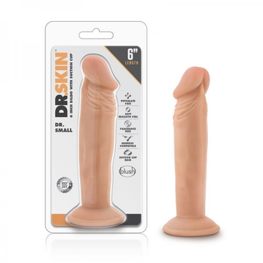 Dr. Skin 6 Inch Dildo - Vanilla Beige