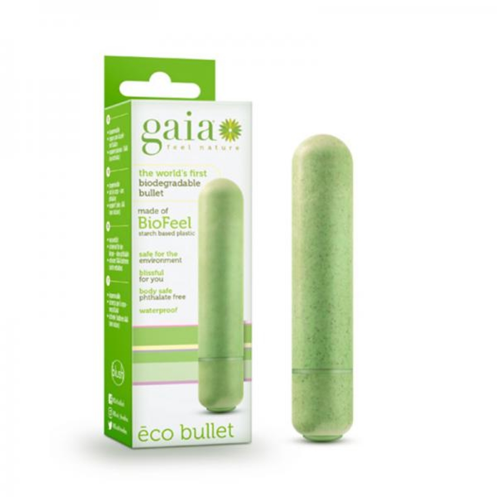 Gaia Eco Bullet Vibrator - Environmentally Friendly Fun