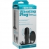 Vac-U-Lock Vibrating Plug with Wireless Remote - Black