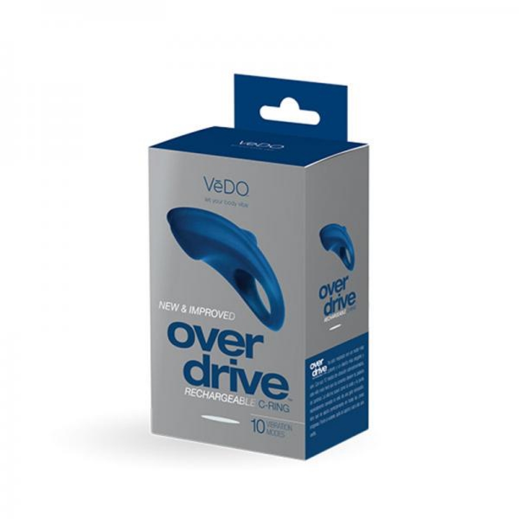 Vedo Overdrive+ Rechargeable Vibrating Ring - Exciting Design