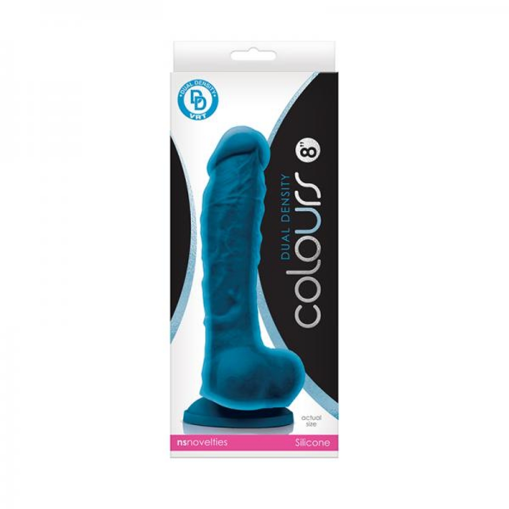 Colours Dual Density Silicone Dildo - Fulfill Your Desires