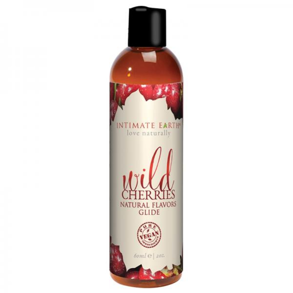 Intimate Earth Wild Cherries Pleasure Glide - 60ml Cherry Flavor