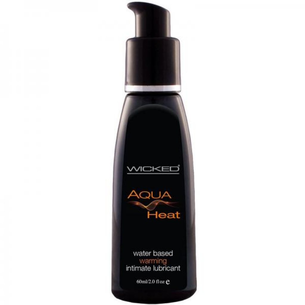 Wicked Aqua Heat Water Based Warming Lubricant - 4oz