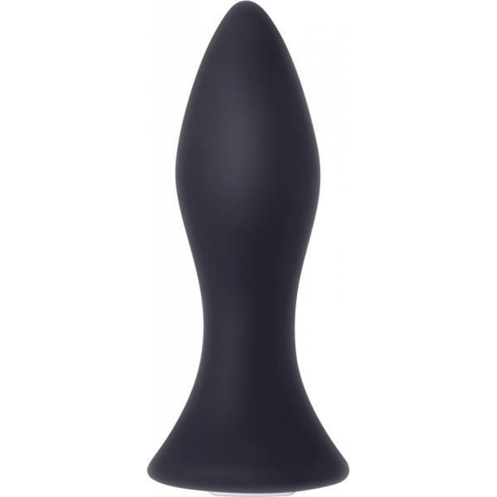 Evolved: Mighty Mini Butt Plug - Rechargeable Black Vibrator