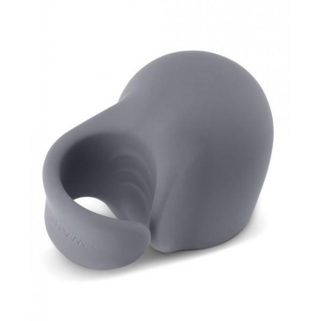 Le Wand Loop Penis Play Silicone Attachment - Smoke Black