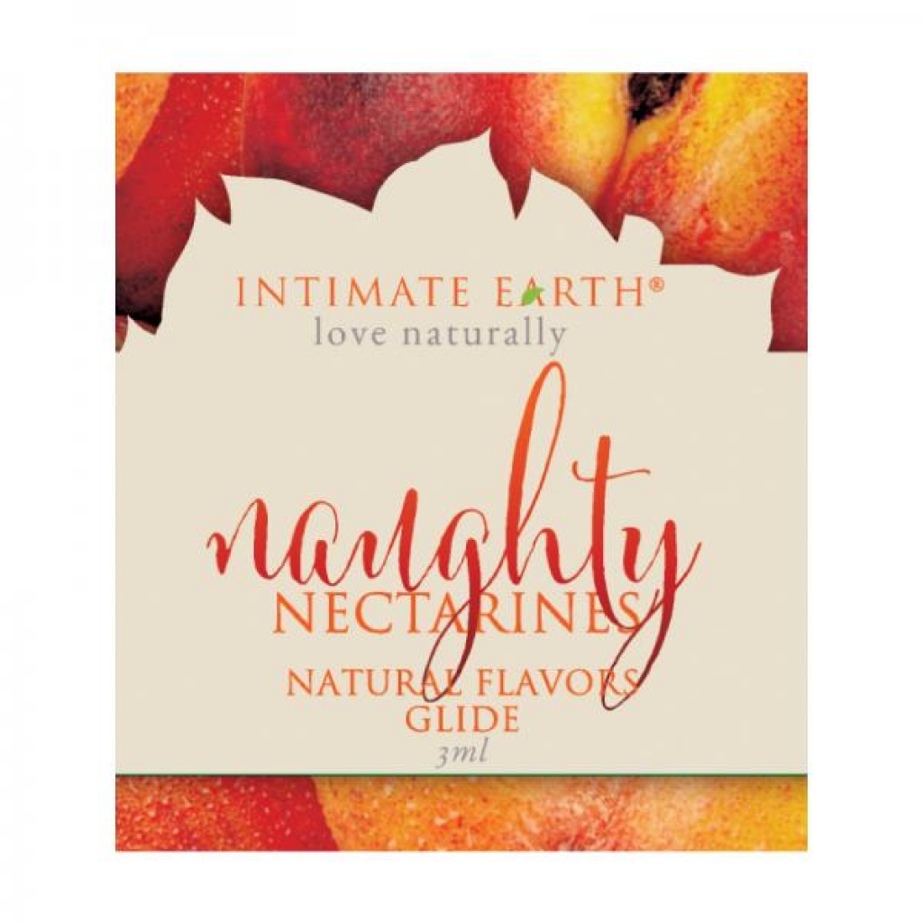 Intimate Earth Naughty Nectarines Glide - 0.10oz Peach