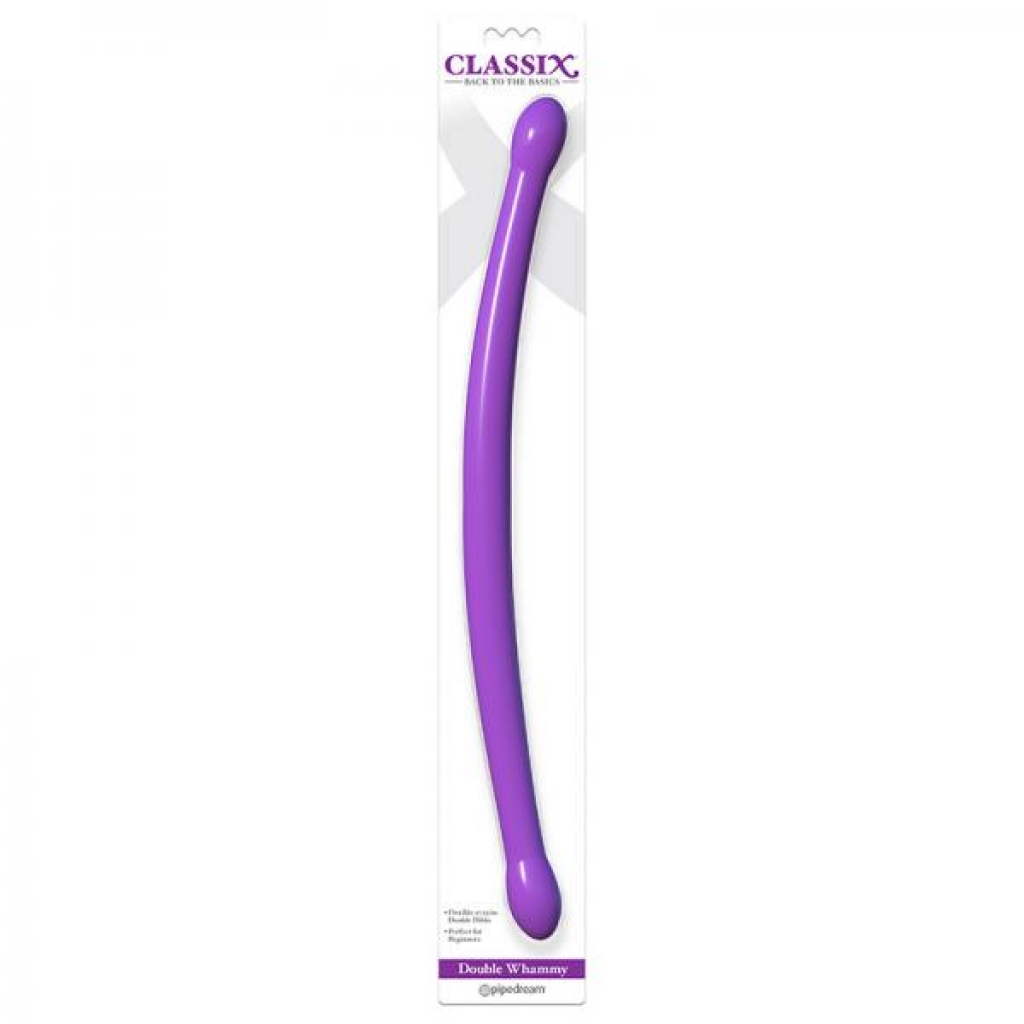 Classix Double Whammy - Flexible Dual-Insert Dildo for Pleasure