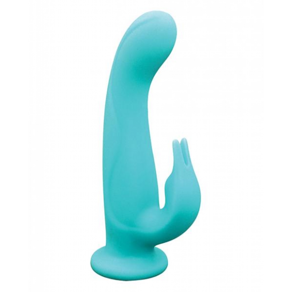 Femmefunn Pirouette Rabbit Vibrator - Turquoise Blue