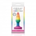 Colours Pride Edition Pleasure Plug - Mini Rainbow XS