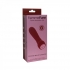 Femmefunn Booster Bullet Vibrator - Maroon Brownish Red