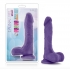 Au Natural Bold Thrill - 8.5 inches Dildo - Purple