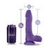 Au Natural Bold Thrill - 8.5 inches Dildo - Purple