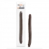 Dr Skin 16 inches Double Dildo - Chocolate Brown