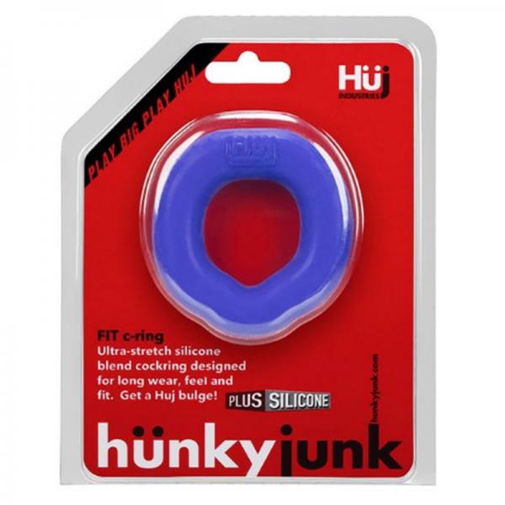 Hunkyjunk Fit Ergo C-Ring - Cobalt Blue