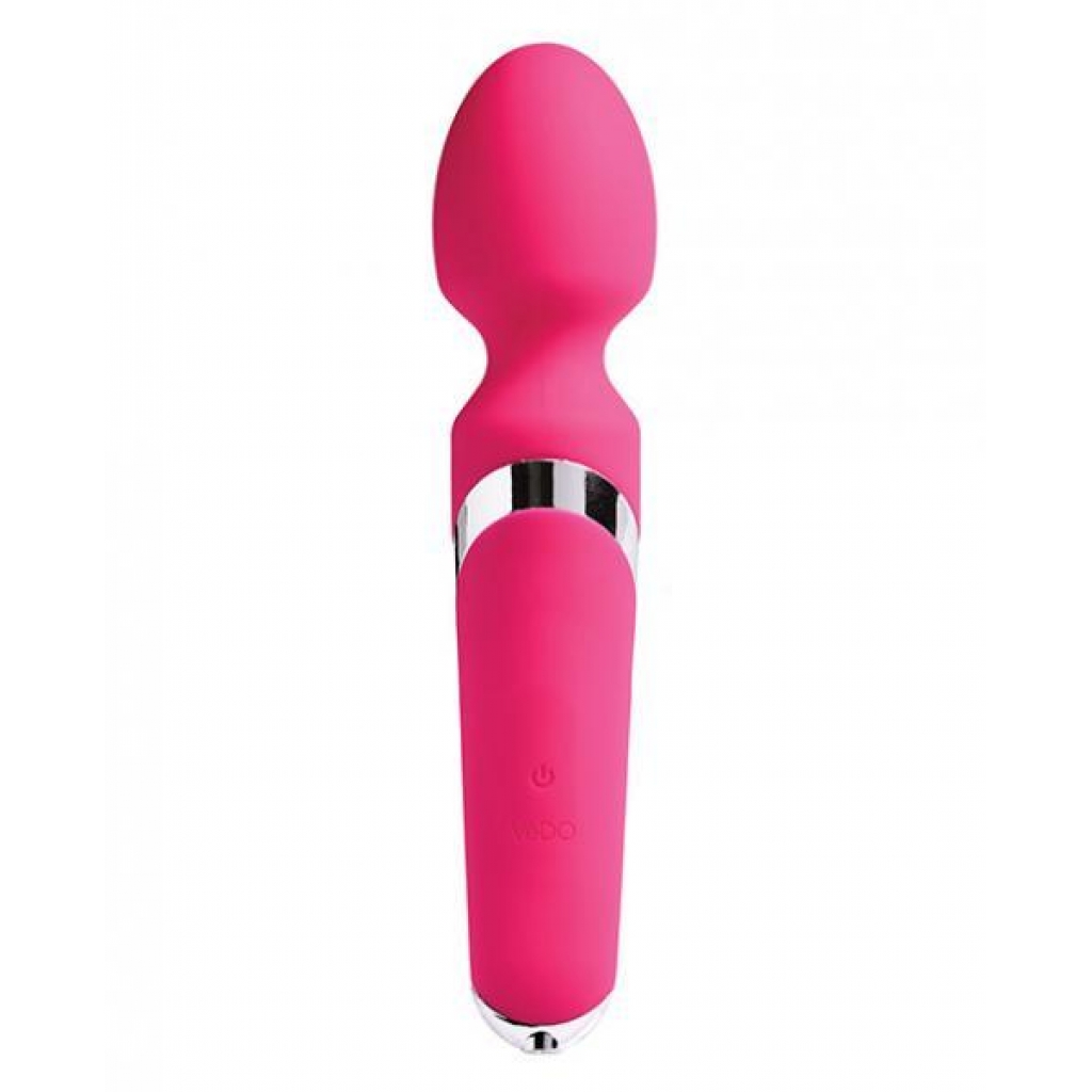 Vedo Wanda Rechargeable Wand Vibe - Foxy Pink