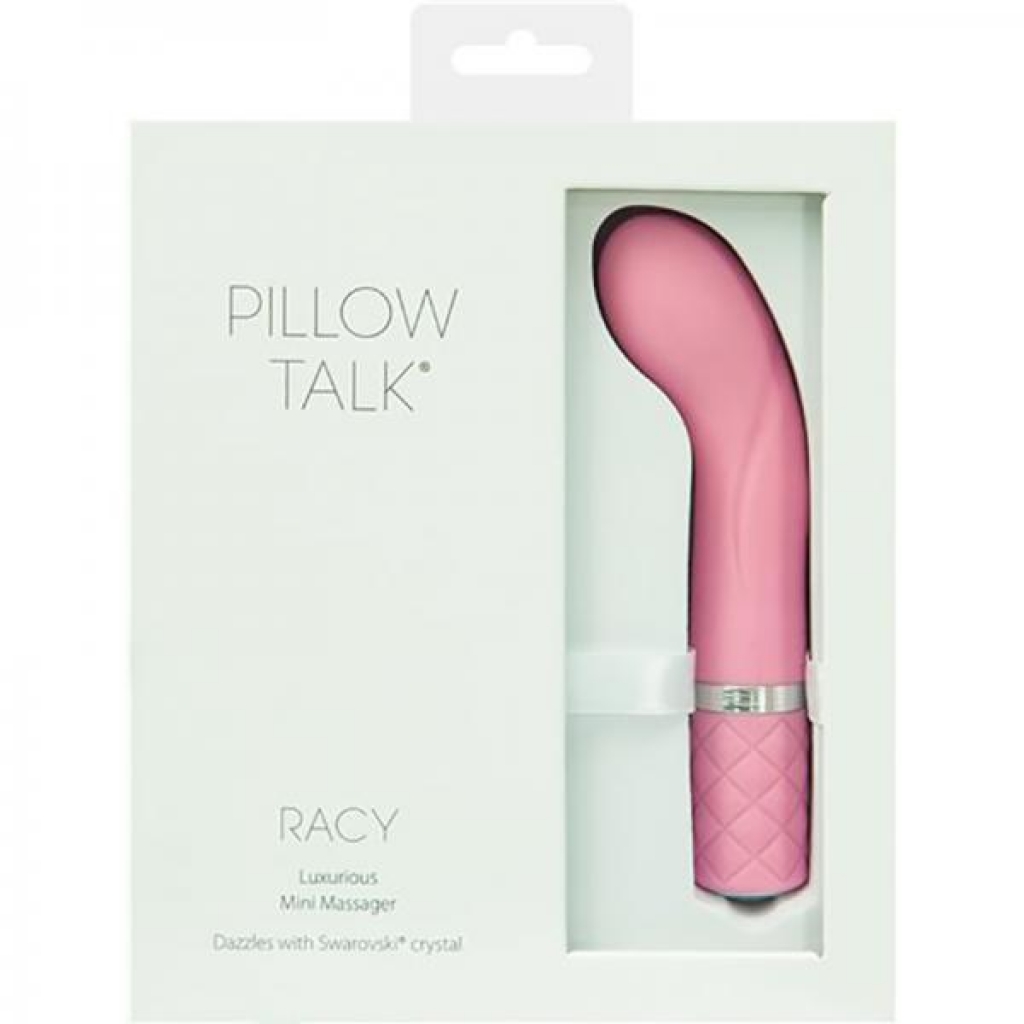 Pillow Talk Racy Mini Massager in Pink