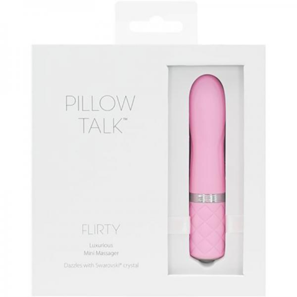 Pillow Talk Flirty Bullet Vibrator - Pink