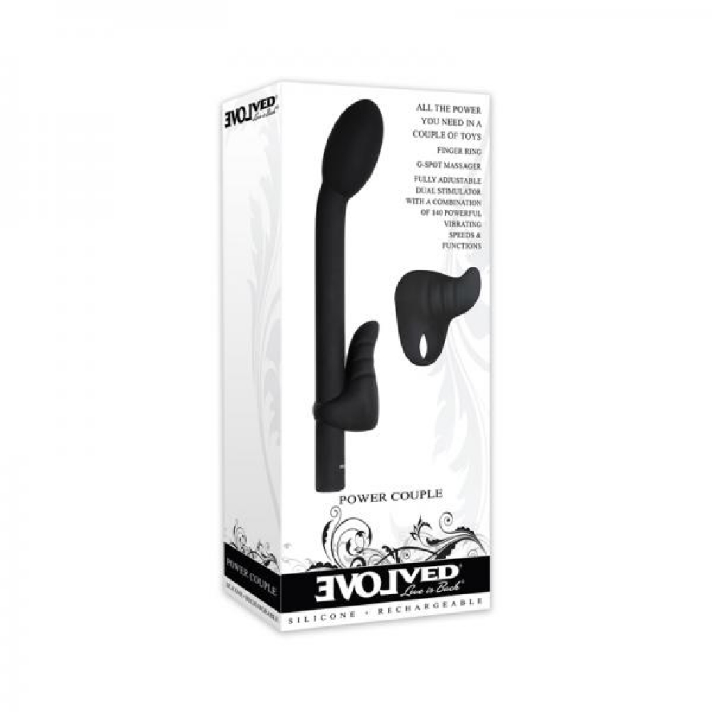 Evolved Power Couple - Vibrating Finger Ring for Intimate Moments