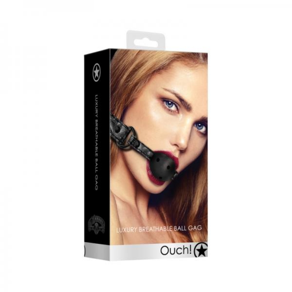 Breathable Luxury Ball Gag for Sensual Adventures