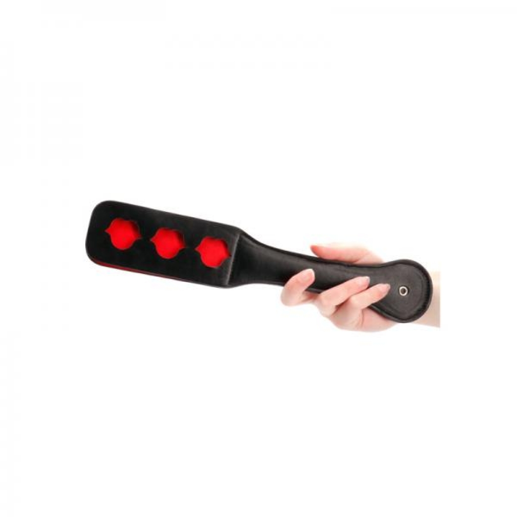 Ouch! Lips Paddle in Black Red