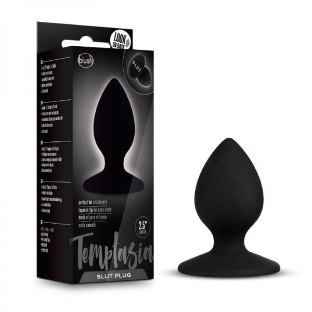 Temptasia Slut Plug - Expressive Base with Tapered Design