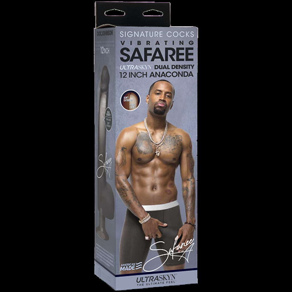 Signature Cock Safaree Anaconda 12 In Brown