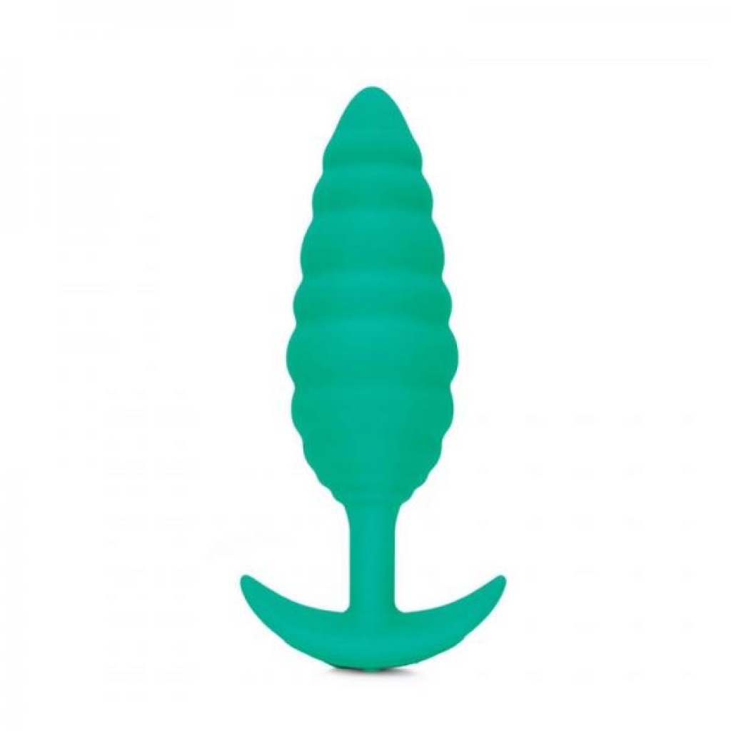 B-vibe Twist Texture Plug - Green