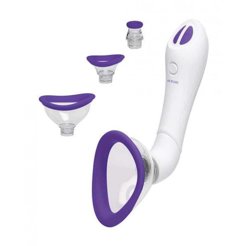 Bloom - Automatic Intimate Body Pump - Purple/White